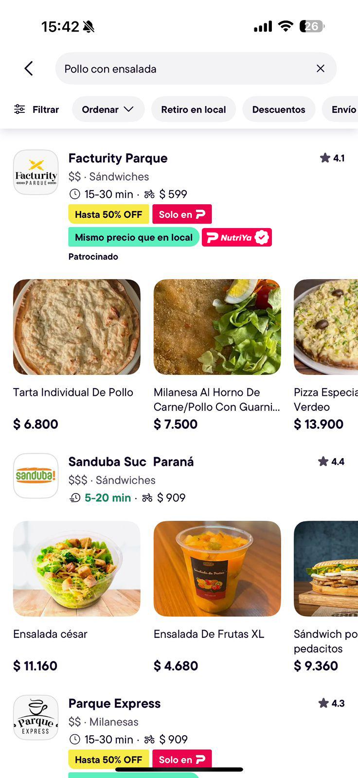 Mockup de NutriYA